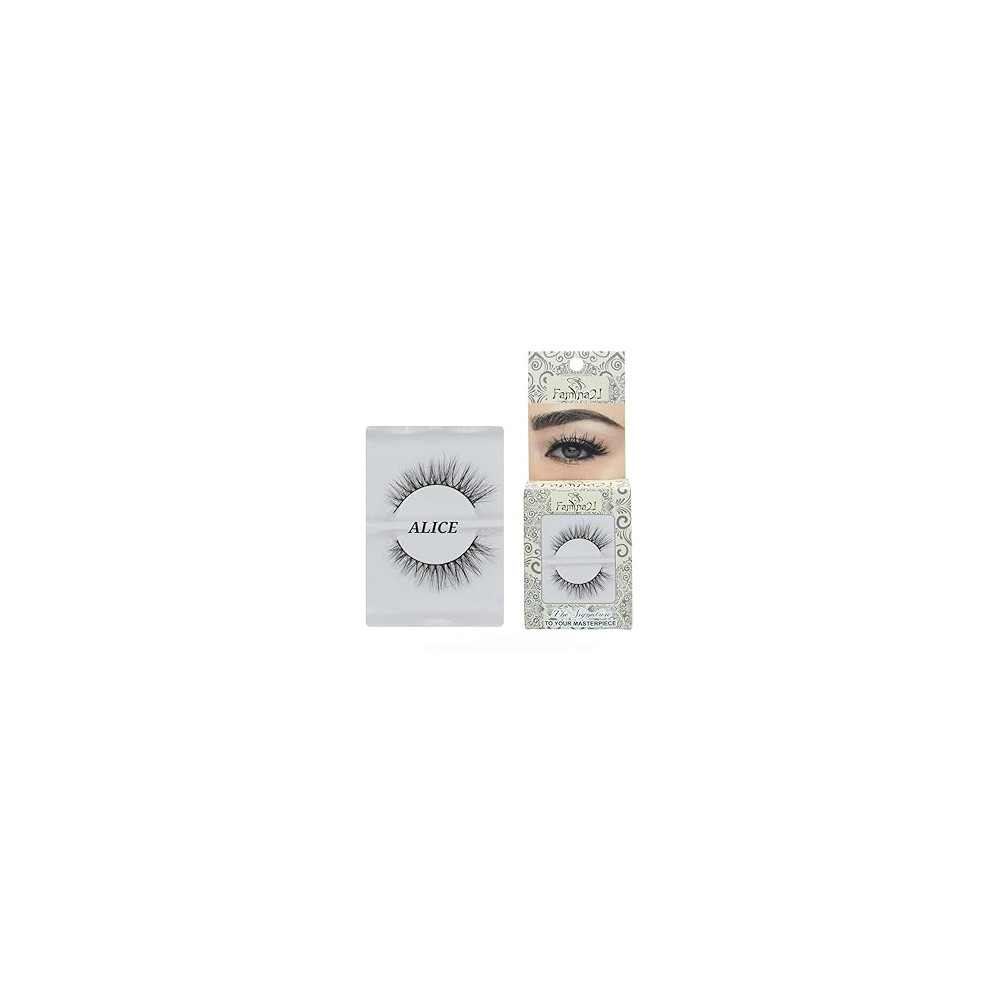 Famina21 Signature Horse Hair Eyelashes, Alice Style