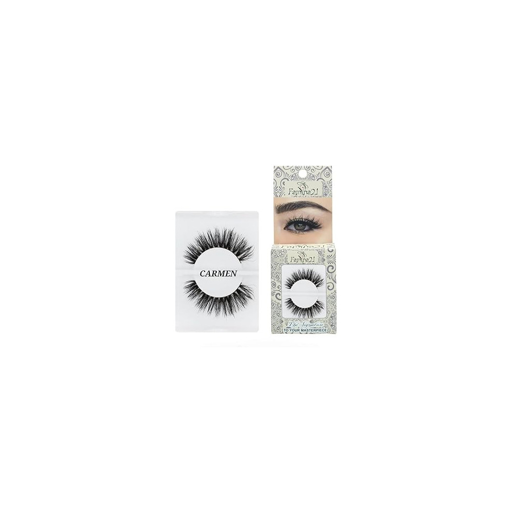 Famina21 Signature Horse Hair Eyelashes, Carmen Style