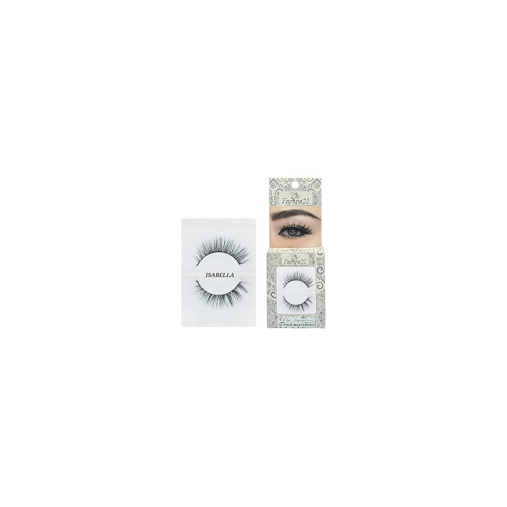 Famina21 Signature Horse Hair Eyelashes, Isabella Style