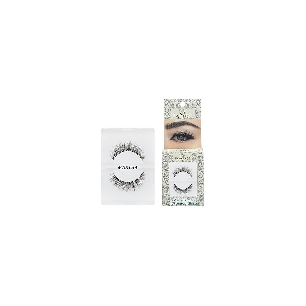 Famina21 Signature Horse Hair Eyelashes, Martha Style