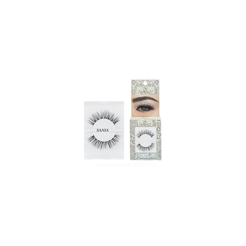 Famina21 Signature Horse Hair Eyelashes, Sania Style