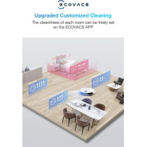 ECOVACS Robot Vacuum Cleaner and Mop DEEBOT N8, Powerful 2300Pa Suction, Advanced Laser-Based LiDAR Navigation, Multi-Floor Mapping, Up to 110 Minutes Runtime(1 Year Warranty)