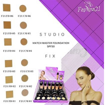 Famina21 Radiant Glow Foundation And Compact Powder Set 6 Shades