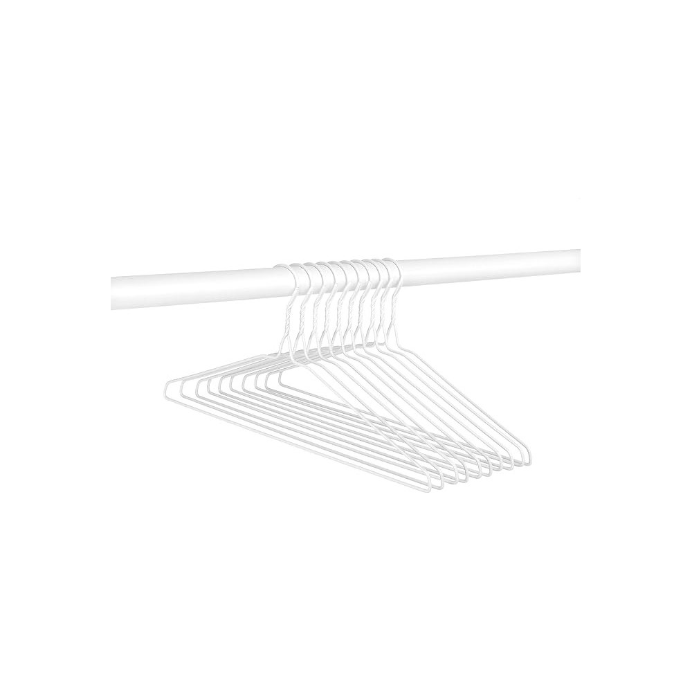 Whitmor Everyday Coated Small Hangers, Set Of 10