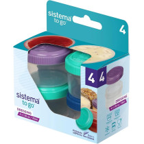 Sistema To Go Small Storage Containers Set Of 4