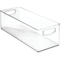 Interdesign Medium And Deep Transparent Kitchen Storage Container, Clear