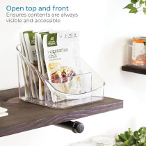 Interdesign Multi Purpose Storage Organizer, Clear