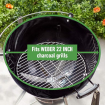 Weber Steel Replacement Charcoal Grates Fits In 22 Inch Charcoal Grills