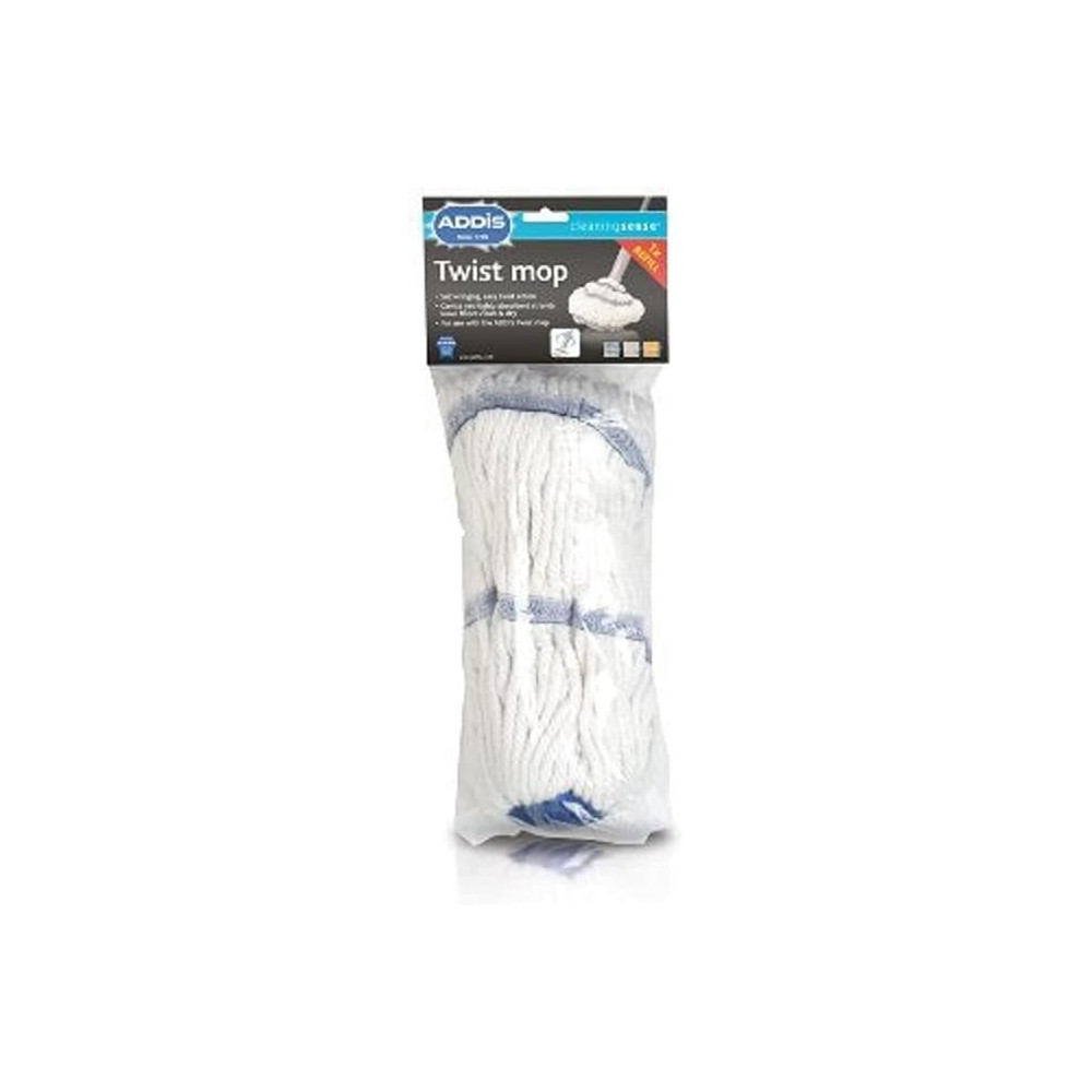 Addis Twist Mop Refill, White