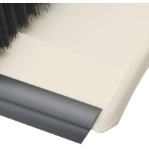 Addis Dustpan And Soft Brush Set, Linen Cream