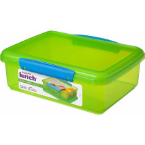 Sistema Lunch Box With Leakproof 2L, Green