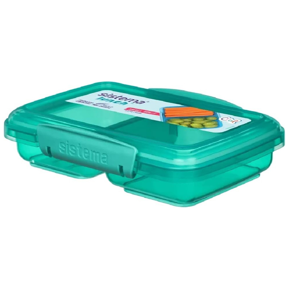 Sistema Flat Klip It Lunch Box 350ml, Green
