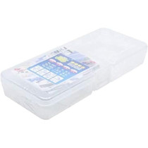 Keyway Storage Box With Compartments, Clear