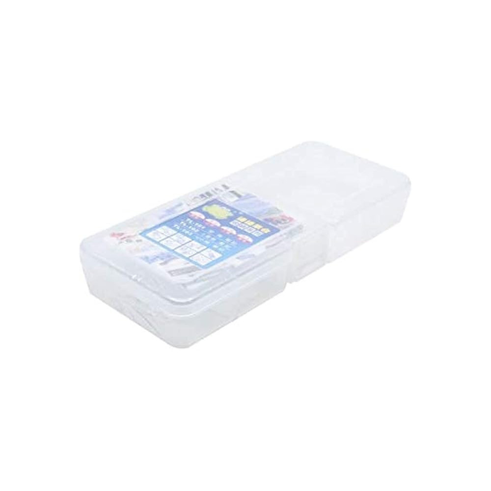 Keyway Storage Box With Compartments, Clear