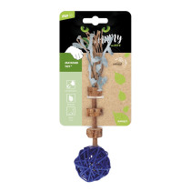 M-Pets Charmy Amulet Matatabi Catnip Cat Toy, Blue