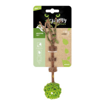 M-Pets Charmy Amulet Matatabi Catnip Cat Toy, Green