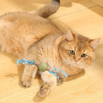 M-Pets Charmy Branch Catnip Cat Toy Lightweight, Blue
