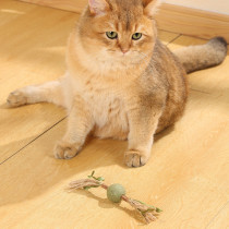 M-Pets Charmy Branch Catnip Cat Toy Lightweight, Green