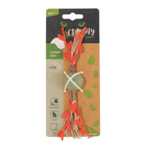 M-Pets Charmy Branch Catnip Cat Toy Lightweight, Red