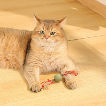 M-Pets Charmy Branch Catnip Cat Toy Lightweight, Red