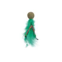 M-Pets Charmy Bugbear Catnip Cat Toy Lightweight, Green