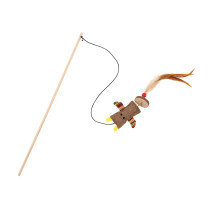 M-Pets Charmy Bunny Catnip Cat Toy Lightweight, Beige