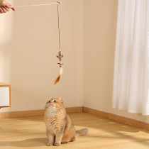 M-Pets Charmy Bunny Catnip Cat Toy Lightweight, Beige