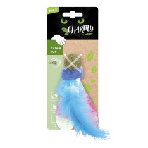 M-Pets Charmy Firefly Catnip Cat Toy Lightweight, Blue