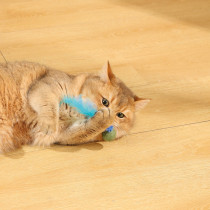 M-Pets Charmy Firefly Catnip Cat Toy Lightweight, Blue