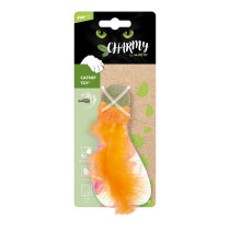 M-Pets Charmy Firefly Catnip Cat Toy Lightweight, Orange