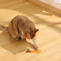M-Pets Charmy Firefly Catnip Cat Toy Lightweight, Orange