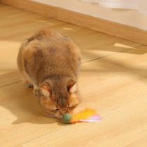 M-Pets Charmy Firefly Catnip Cat Toy Lightweight, Orange