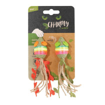 M-Pets Charmy Mice Catnip Cat Toy Lightweight