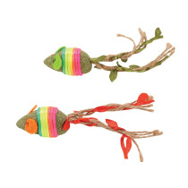 M-Pets Charmy Mice Catnip Cat Toy Lightweight