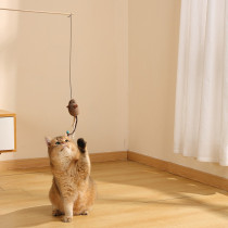 M-Pets Charmy Penny Catnip Cat Toy Lightweight, Beige