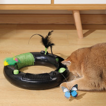 M-Pets Halo Eco Cat Toy Lightweight, Black/Green