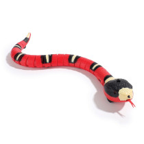 M-Pets Sneaky Snake Cat Toy Lightweight, Red