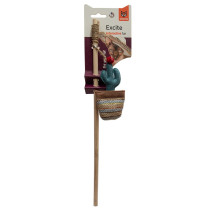 FOFOS Cactus Wand Cat Toy Lightweight, Beige/Dark Green