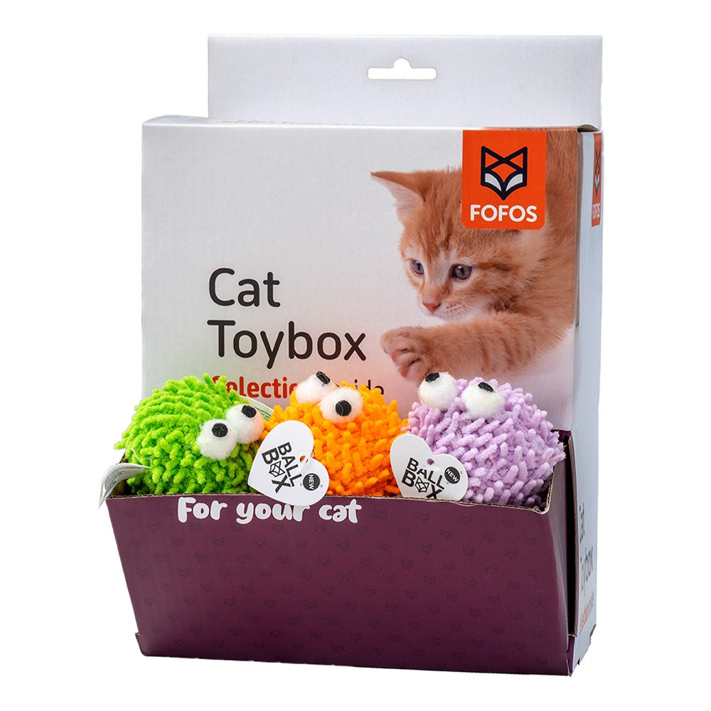 FOFOS Geek Ball Assorted Display Box, 24 Pieces