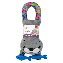 FOFOS Meow Door Hanger Sealion Cat Toy Lightweight, Grey