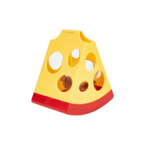 FOFOS Mouse in Cheese Interactive Cat Toy Lightweight, Yellow