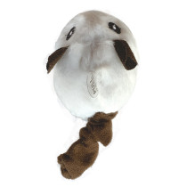 FOFOS Pull String And Sound Chip White Shaking Mouse Cat Toy