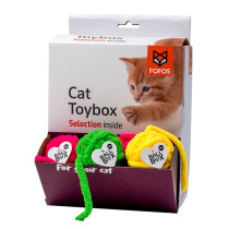 FOFOS Yarn Ball Assorted Display Box Yarn Ball, 24 Pieces