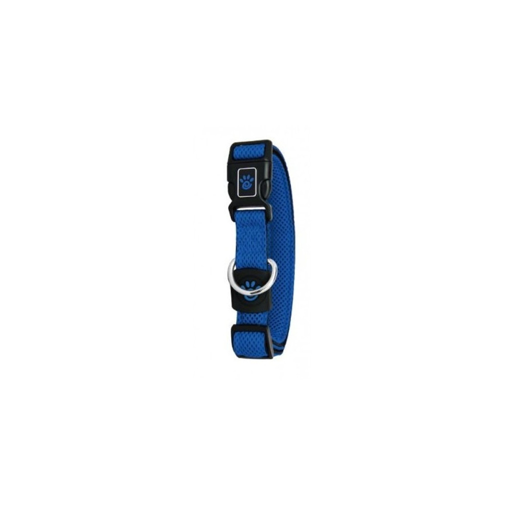 Doco Puffy Mesh Collar For Dogs, Blue Colour, Large Size