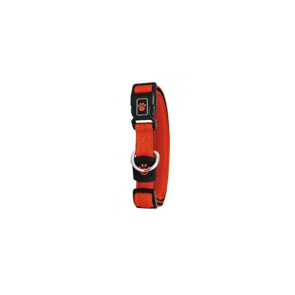 Doco Puffy Mesh Collar For Dogs, Orange Colour, Extra Large
