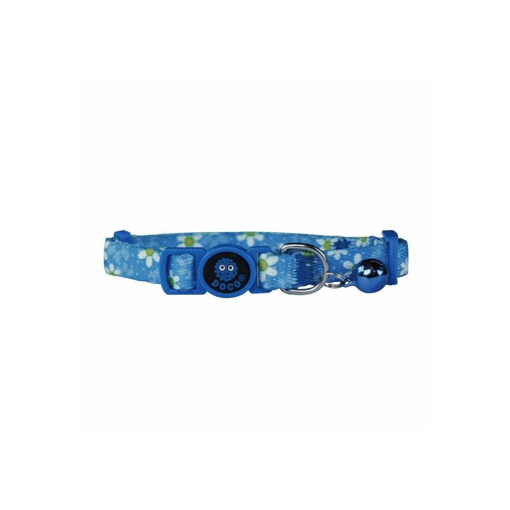 Doco Loco Cat Collar Pattern Printed Texture, Daisy