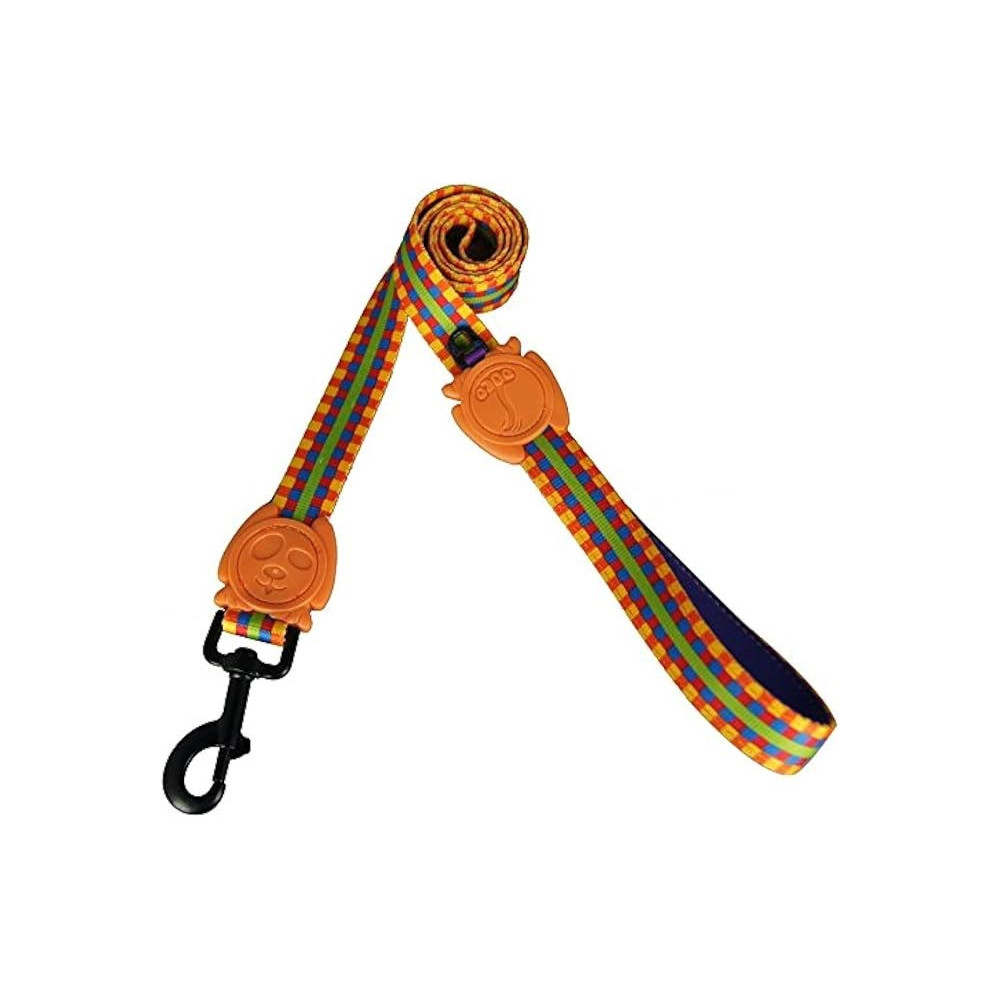 Doco 4 Feet Loco Leash For Dogs, Texture Lime Street, Size Large