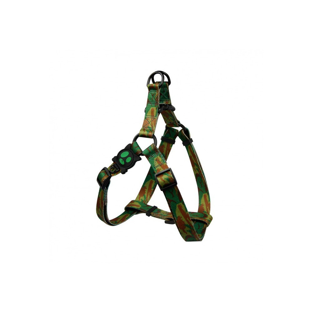 Doco Loco Step-In Harness For Dogs, Texture Camouflage, Size Large