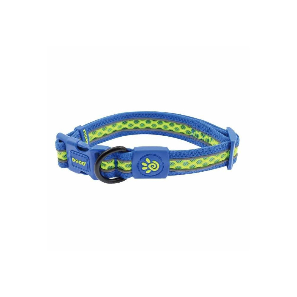 Doco Lunar Mesh Collar For Dogs, Safety Lime, Size Extra Large