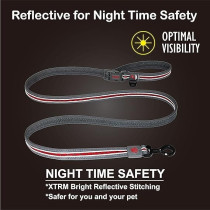 Doco Lunar Mesh Leash For Dogs, Grey Colour, Medium Size